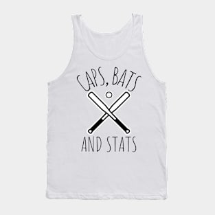 Caps, Bats and Stats Tank Top